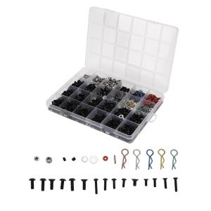 Coffret de vis pour pièces de voiture RC 1/10 Traxxas/SCX10/Redcat/HPI/Arrma - Neuf