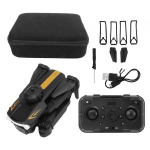 Drone En Plastique 4k Haute Definition, Double Objectif De Camera, Flux Optique, Positionnement, Evite Les Obstacles, Uav Pour 14 Ci-Dessus, Noir, Triple Batterie-Qhfen - Neuf