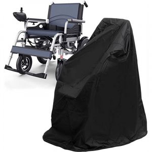 Housse de protection pour fauteuil roulant (115 x 75 x 130 cm), imperméable, pour scooter électrique, avec cordon élastique - Neuf