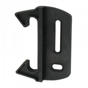 G&acirc;che de serrure &agrave; encastrer &agrave; p&ecirc;ne levant - Modulox GB noir TIRARD - Neuf