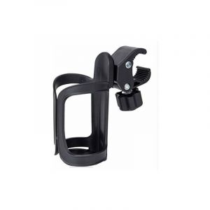 2pcs Poussette De Bébé Porte-Gobelet, Porte-Bouteille De Vélo Porte-Gobelet, 360 Degrés De Rotation Support De Tasse Pour Les Vélos, Des Vélos De Montagne Et Les Fauteuils Roulants (Noir) - Neuf