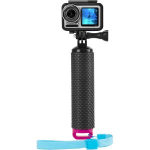 Floating Grip Waterproof Non-slip Hand Grip with Hand Strap for Go Pro Hero 11/10/9/8/7/6/5/4/3 Session DJI Osmo and Other Action Cameras - Neuf