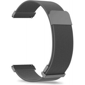 Metal Magnétique Watch Bracelets 22mm 20mm 18mm,Watch Band De Montre En Acier Inoxydable,Magnétique Réglable Dégagement Rapide Bracelet (Titane,20mm) - Neuf