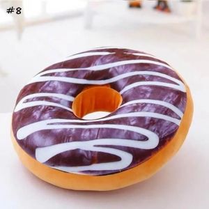 Housses Donut Peluche De Coussin 40*40*12cm Pour Oreiller De Donut #8 - Neuf