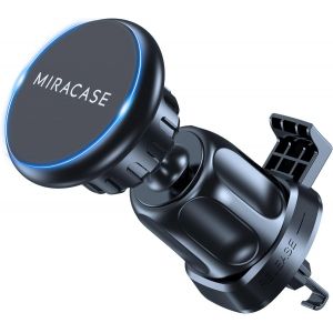 Support Téléphone Voiture, 2025 Clip D'aération En Métal Aimant, [6x] N52 Ndfeb Magnetique Porte Telephone Compatible Avec Tous Les Smartphones 4.0''-7.2 - Neuf