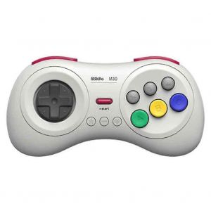 Manette De Jeu Bluetooth 8bitdo M30 Pour Nintendo Switch Blanc - Neuf