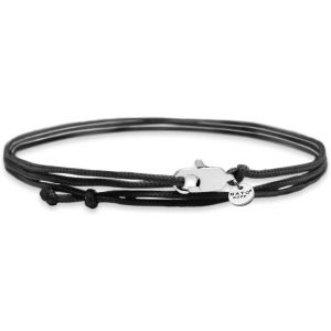 Kalanka-- Bracelet Wrap Double Tour Nylon - Fait Main En France - Ajustable- Bijou Homme Ou Femme - Neuf