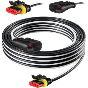 MEVRONISSHOP-C&acirc;ble de charge de 5 m pour transformateur d'alimentation et station de charge compatible avec Husqvarna Automower 320, 330x 2013-2015, 105 305 310 315X 405X 415X 420 430X 2015+, pour ro - Neuf