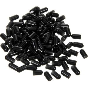 Checarzhn--No1-Lot De 200 Bouchons De Bec Verseur En Caoutchouc Pour Liqueur, Liquide, Clubs De Vin, Bars Pour Liqueur, Liquide, Clubs De Vin, Bars (Noir) - Neuf