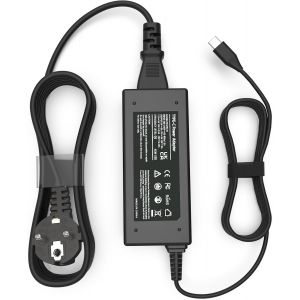 KALANKA-Chargeur Chromebook Universal 45W USB C Ordinateur Portable pour HP, Lenovo, ASUS, Dell, Acer, Samsung, Google, Chromebook Laptop Type C Adaptateur Chargeur Ordinateur Charge Rapide - Neuf