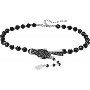 Collier Femme Serpent Vipère Medusa Chaîne Cubaine Collier Homme,Gothique Choker Reptile Bijoux Pour Femmes Et Hommes - Neuf
