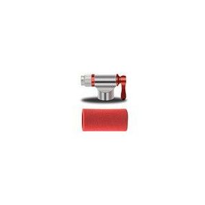 Pompe À Co2, Tête De Gonflage Rapide Et Légère, Compatible Avec Les Valves Presta Et Schrader, Pour Ballons Et Vélos De Route, Avec Manchon (Sans Cartouches De Co2). - Neuf