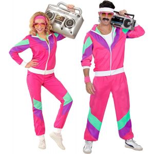 (Taille M Et L) Ensemble De 2 Vêtements De Noël, Veste Et Pantalon De Sport Des Années 80, Tendance Disco Rétro, Vêtements De Performance Sur Scène, - Neuf