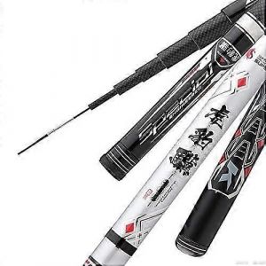 Canne &Agrave; P&ecirc;che Super Dur De Performance T&eacute;lescopique En Fibre De Carbone De 5,4 M, 19 Duret&eacute; - Neuf