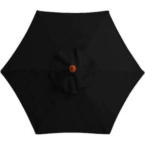 Housse De Rechange Pour Parasol De Terrasse 3 M, 6 Baleines, Parasol Rond, Toile Pour Parasol Ext&eacute;rieur, Plage Et March&eacute; - Neuf