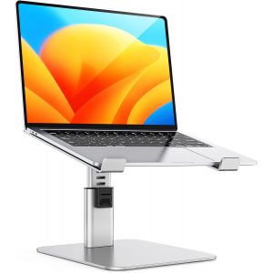 Support Ordinateur Portable,Support PC Portable Aluminium 8 Hauteur Ajustable,Ergonomique Laptop Stand Compatible avec MacBook,Air,Pro et Plus d'Ordinateurs Portables 10 à 16 Pouces.[F81] - Neuf