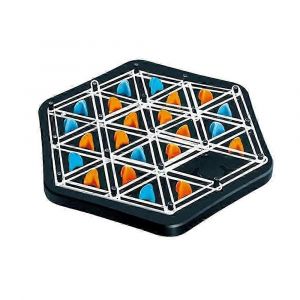 Jeu de triangles amusant, jeu de chevilles interactif, jeu d'échecs triangulaire-couleur02 - Neuf
