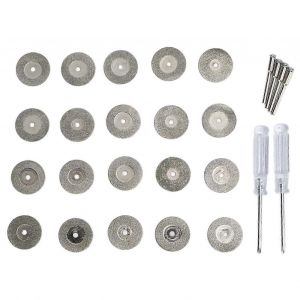 Petite Lame De Scie Diamant&eacute;e S&egrave;che Humide &Agrave; L'aide D'une R&eacute;sistance &Agrave; L'abrasion Disque &Agrave; Tron&ccedil;onner Diamant&eacute; De Haute Duret&eacute; Trous Ronds - Neuf