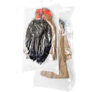 KALANKA-Sacs de Rangement sous Vide(Sac de Compression Roulé à la Main) Housses de Rangement sous Vide Voyages pour Vêtements, Couettes, Literie, Oreillers (1(145 x 70 cm)+1(105 x 70 cm)) - Neuf