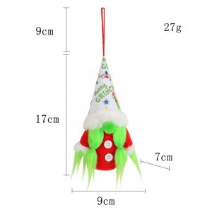 D&eacute;coration De No&euml;l De No&euml;l Gnome Elfes De No&euml;l Pendentif - Neuf