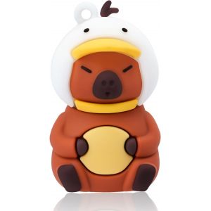 Clé USB 16Go USB Flash Drive Clé de Mémoire USB Clé de Mémoire au Design Mignon de Capybara Convient aux Enfants Etudiants Graduation Cadeau Souvenir-Capybara - Neuf