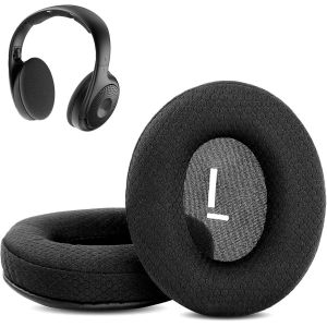 KAL-Remplacement Des Coussinets Compatible Avec Sennheiser Rs120 Rs135 Rs100 Rs110 Rs115 Rs116 Rs117 Rs119 Ii Coussinets D'Oreille En Tissu Respirant/Mousse Haute Densité - Neuf