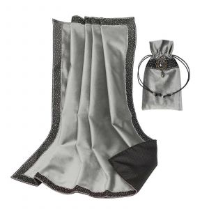 Nappe de cartes de tarot, nappe d'autel antiderapante pour astrologie, tapisserie de divination, decoration murale avec sac en tissu - Neuf