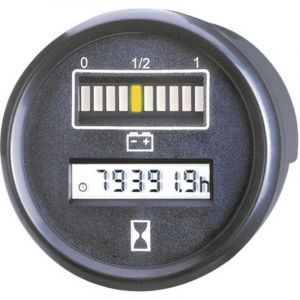 Bauser - 830/008-028-0-1-003-1010 24vdc 1,73v/z Appareil De Mesure Num&eacute;rique &agrave; Encastrer 0 &agrave; 99999,9 H - Neuf