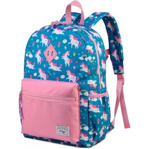 Cartable Fille Garçon Primaire, Sacs À Dos Enfants Fille Garçon 6-8 Ans Imperméable Léger 13,2L Pour Scolaire Randonnée Voyage Pique-Nique Avec Sangle De Poitrine - Neuf