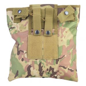 Sac De Rangement Militaire D'exterieur, Pochette Pliable Et Etanche Pour Accessoires (Camouflage Cp) - Neuf