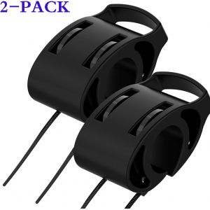 Kal-Kit De Montage De Vélo Pour Montre Compatible Avec Garmin Fenix/Forerunner/Vivoactive Noir, 2 Pcs - Neuf