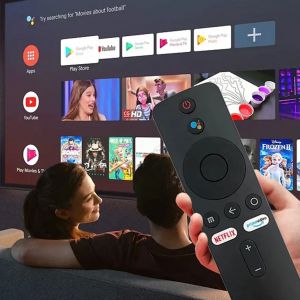 Nouvelle t&eacute;l&eacute;commande vocale XMRM-00A pour Mi 4A 4s 4X 4K Ultra HD Android TV pour Xiaomi MI BOX S BOX 3 Box 4K Mi Stick TV - Type black - Neuf
