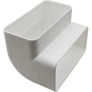 Rectangular 150mm x 70mm 90 Degree Vertical Elbow Bend - SYS-125 - DUCVKC612 by - Neuf