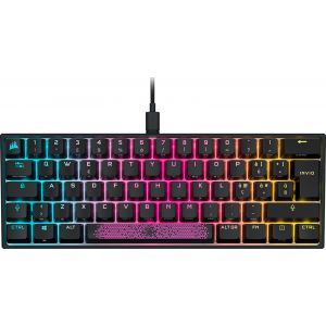 Corsair K65 RGB MINI Tastiera Meccanica 60% CHERRY MX RED Nero Compatibile iCUE - Neuf