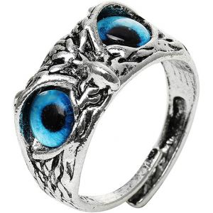 Kahfl-Bague Rétro En Forme De Grenouille-Bague Ouverte En Argent-Cadeau De Fête - Neuf