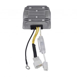 R&eacute;gulateur de tension pour g&eacute;n&eacute;rateur diesel,4 fils,5 kW,monophas&eacute;,en alliage d'aluminium,stabilisateur de tension pour moteur diesel,DC 12 V - Neuf