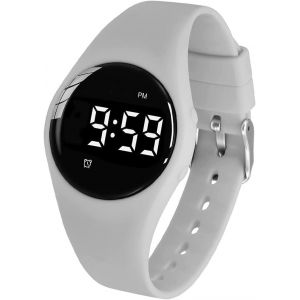 Montre D'apprentissage De La Propret&eacute; - Alarme Vibrante Silencieuse - Avec Jusqu'&agrave; 8 Alarmes Personnelles Et Alarme M&eacute;dicamenteuse, Carr&eacute; Violet., Moderne - Neuf