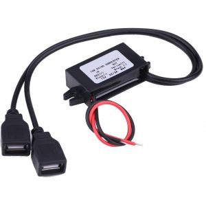 VornixorSarlshop-Moto USB Chargeur Adaptateur, Module de Convertisseur D'adaptateur de Chargeur USB Double Universel pour Charge de T&eacute;l&eacute;phone de Moto de Voiture, Technologie embarqu&eacute;e/GPS et s&eacute;curit&eacute; - Neuf