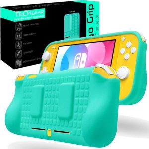 Eryi-Switch Lite Slim Coque, Coque De Protection Souple, Étui De Protection Housse Pour Nintendo Switch Lite Console [Poignées Confort Rembourrées - Peaux Légères Durables Et Flexibles] Turquoise - Neuf