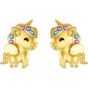 Jolies Boucles D'oreilles En Forme D'animal En Argent Sterling 925 - Pour Filles Et Femmes - Neuf