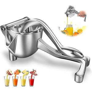 Presse-Citron, Presse-Fruits Manuel, Presse-Jus De Fruits, Aluminium Robuste - Neuf