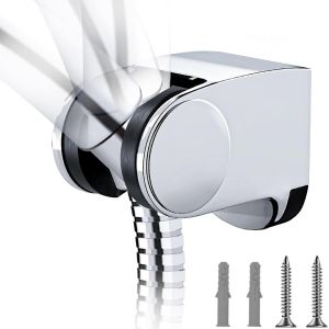 JGD-Support de pommeau de douche sans per&ccedil;age - Support de douche r&eacute;glable - Support mural pour pommeau de douche - Support universel pour pommeau de douche - Neuf