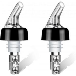 2pack Pour L'alcool Distributeur Automatique De Bouteilles Mesurées Verseurs De Vin Distributeur De 1 Oz Barman Quick Shot Spiritueux Boissons Vin Cocktail Home Bar Outils - Neuf