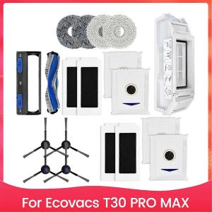 Ensemble de 19 sacs &agrave; poussi&egrave;re pour aspirateur T30 PRO MAX, brosse &agrave; rouleau, filtre, chiffon de nettoyage, accessoires de remplacement - Neuf