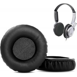 KAL-Coussinets D'Oreille Compatible Avec Sony Mdr-Nc6 Mdr Nc6 Headphone Coussinets D'Oreille De Rechange En Cuir Prot&eacute;in&eacute; Doux Et Mousse &Agrave; M&eacute;moire De Forme - Neuf
