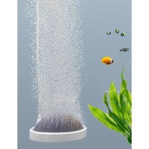 Aquarium Pierre A Air,Diffuseur D'air Pour Aquariophilie,Pour Silencieux Diffuseur Oxygène Pour Poissons,Crevettes Et Plantes Hydroponiques (100mm,Pompe À Air Non Inclus) - Neuf