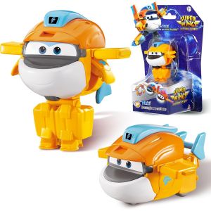 ERYI-Transformer Aeroplane Supercharged Taki, Hauteur Env. 5,08 Cm, Transformable Avion Jouet Et Figurine De Robot Pour Enfant Garçons Filles À Partir De 3 Ans - Neuf