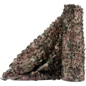 Filet De Camouflage Militaire Grande Taille Parfaits Pour Chasse,Ombrage,Camouflage Décoration,Parasol,Terrasse Protection Solaire.[B439] - Neuf