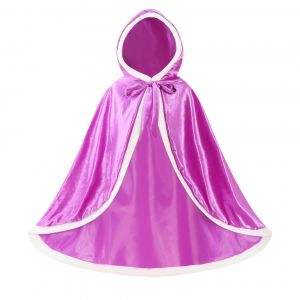 À Capuchon De La Cape Capes Costume Pour Les Filles De Noël, D'anniversaire Jeu De Rôle Cosplay Dress Up¿Violet - Neuf
