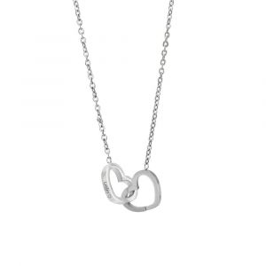 Collier Personnalis&eacute; Pour Femme, Pendentif En Forme De Coeur, Offert &Agrave; Votre Fille Et &Agrave; Votre M&egrave;re. Anniversaire, No&euml;l, F&ecirc;te Des M&egrave;res, Saint-Valentin. - Neuf